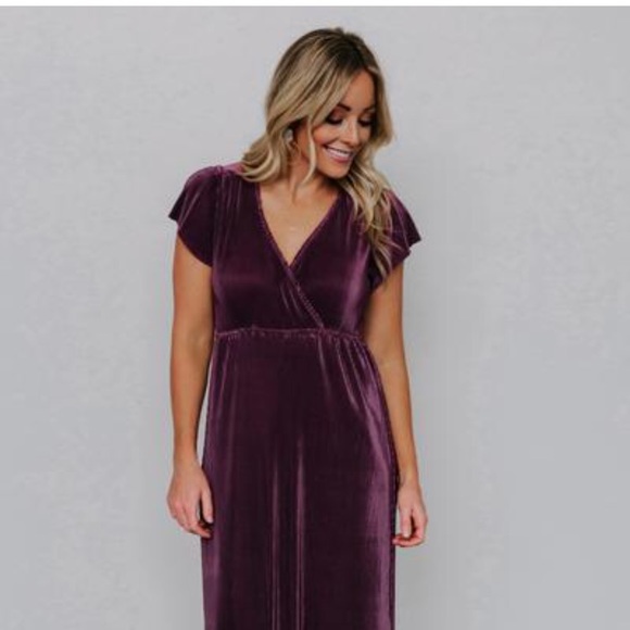 Baltic Born Dresses & Skirts - Baltic Born pleated maxi dress Violet M